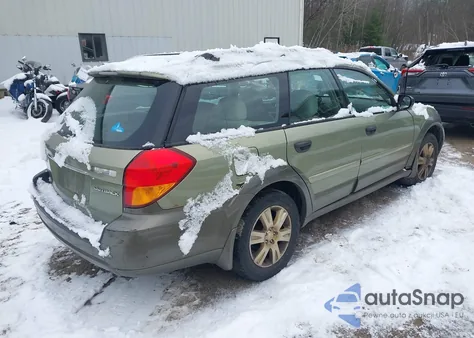 2005 Subaru Outback 2.5I z USA, uszkodzony, nr VIN 4S4BP61CX57307203